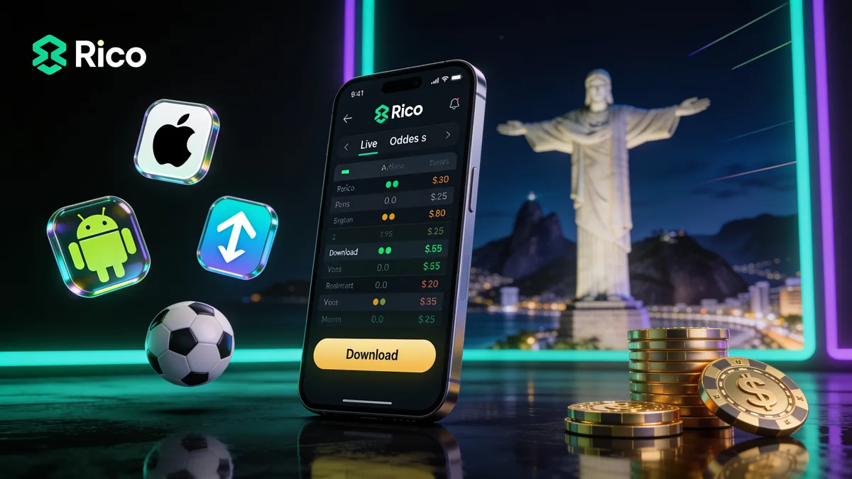 rico bet no Brasil — Cadastro pelo Aplicativo Móvel